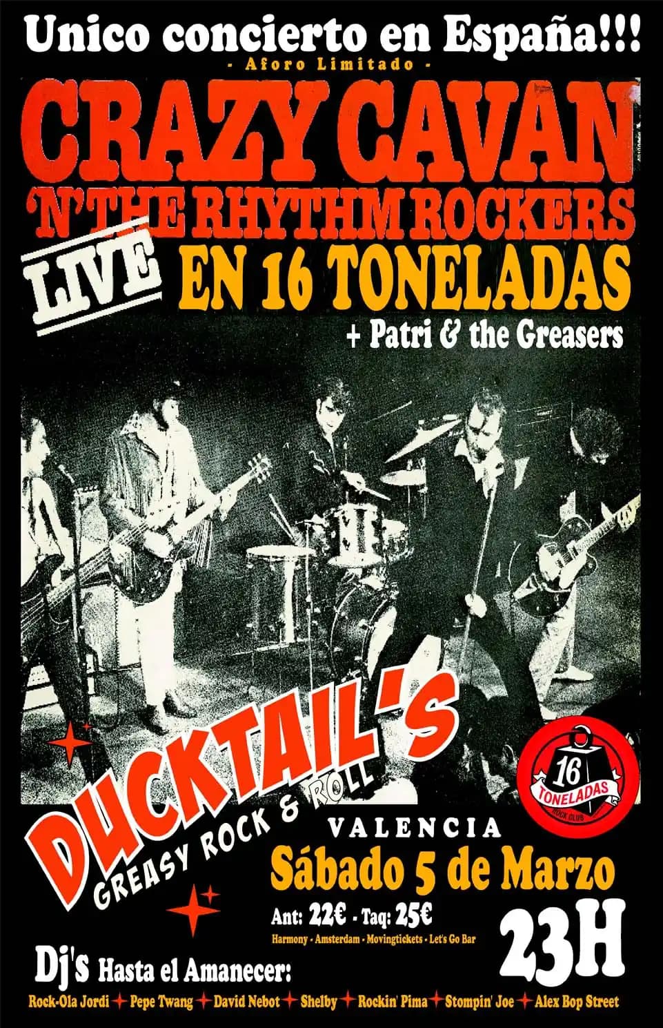 CRAZY CAVAN 'N' THE RHYTHM ROCKERS