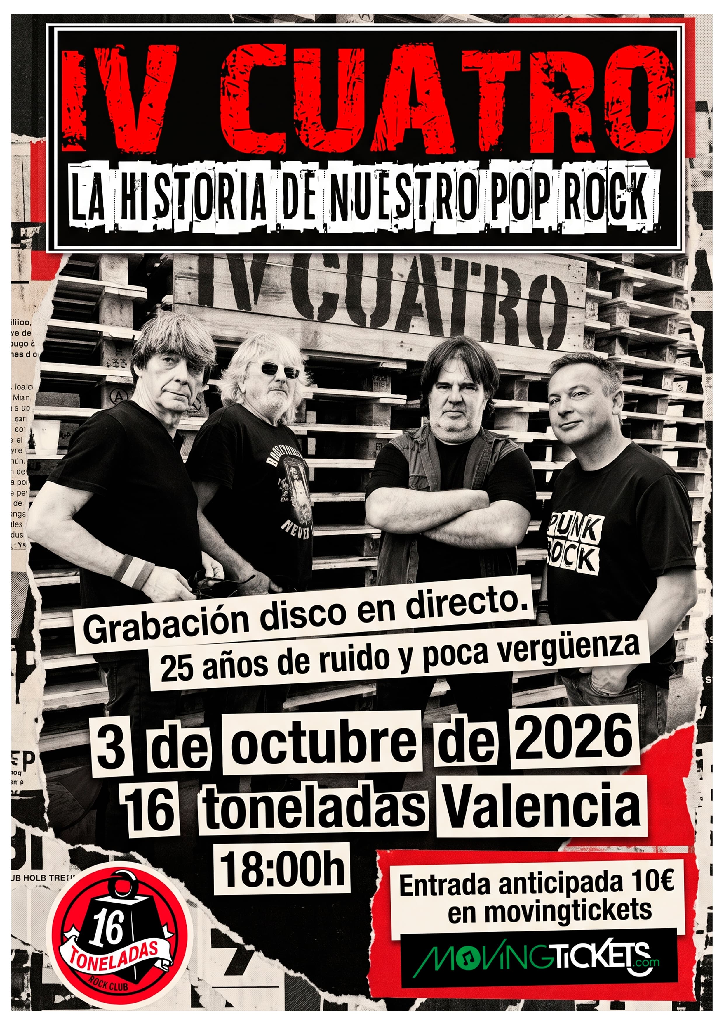 IV CUATRO (GRABACIÓN EN DIRECTO)
