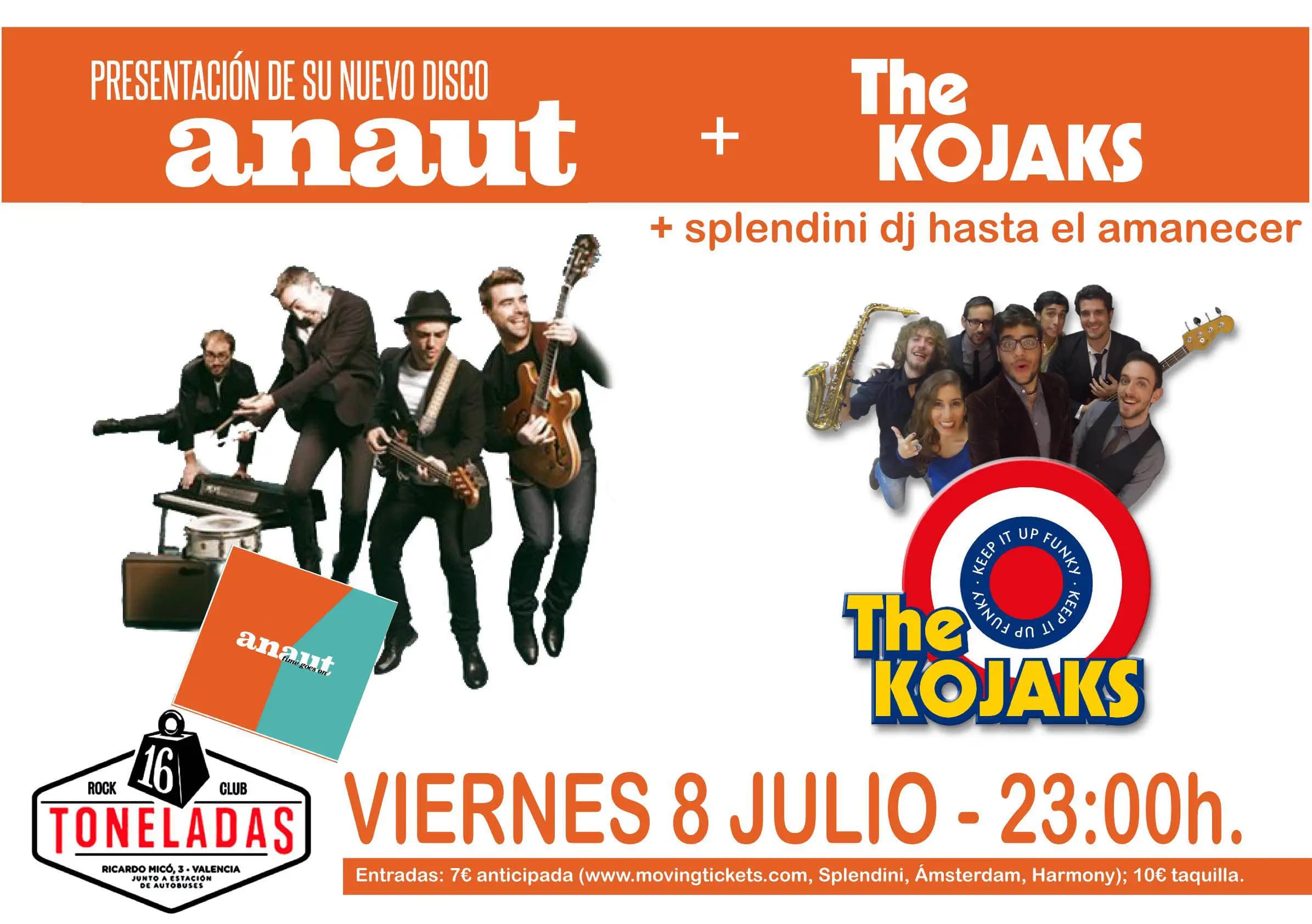 ANAUT + THE KOJAKS