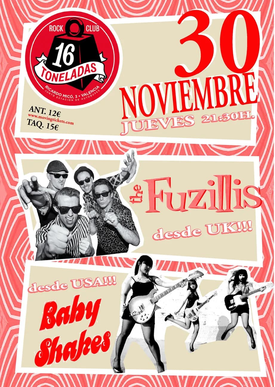 BABY SHAKES + THE FUZILLIS