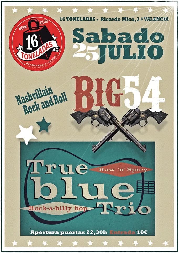 BIG 54+ TRUE BLUE TRIO