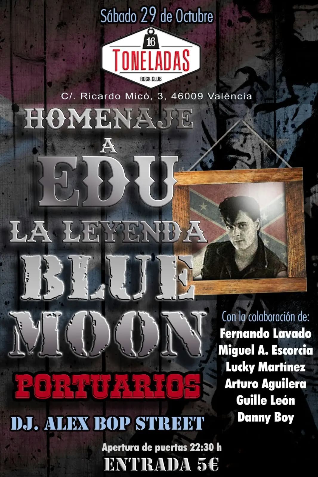BLUE MOON + PORTUARIOS