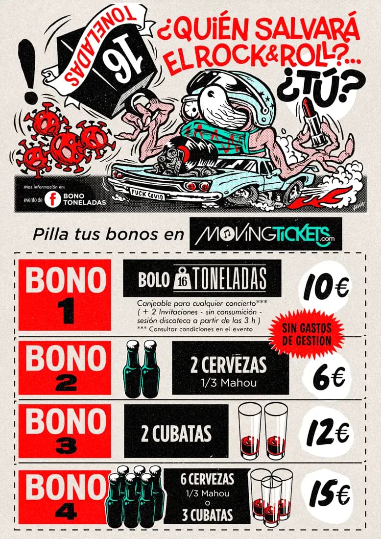 BONO TONELADAS!!