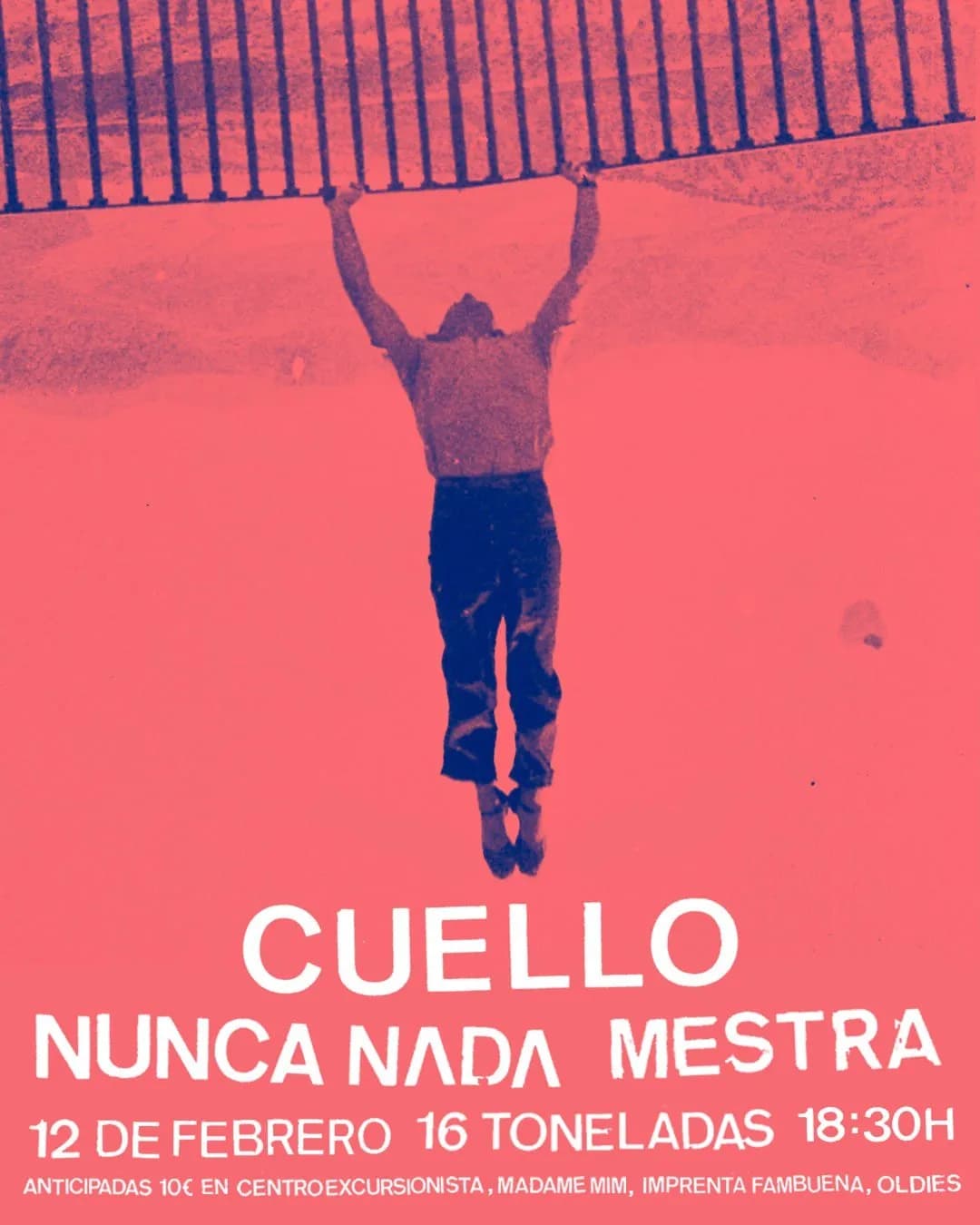 CUELLO + NUNCA NADA + MESTRA