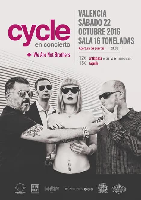 CYCLE + WE ARE NOT BROTHERS