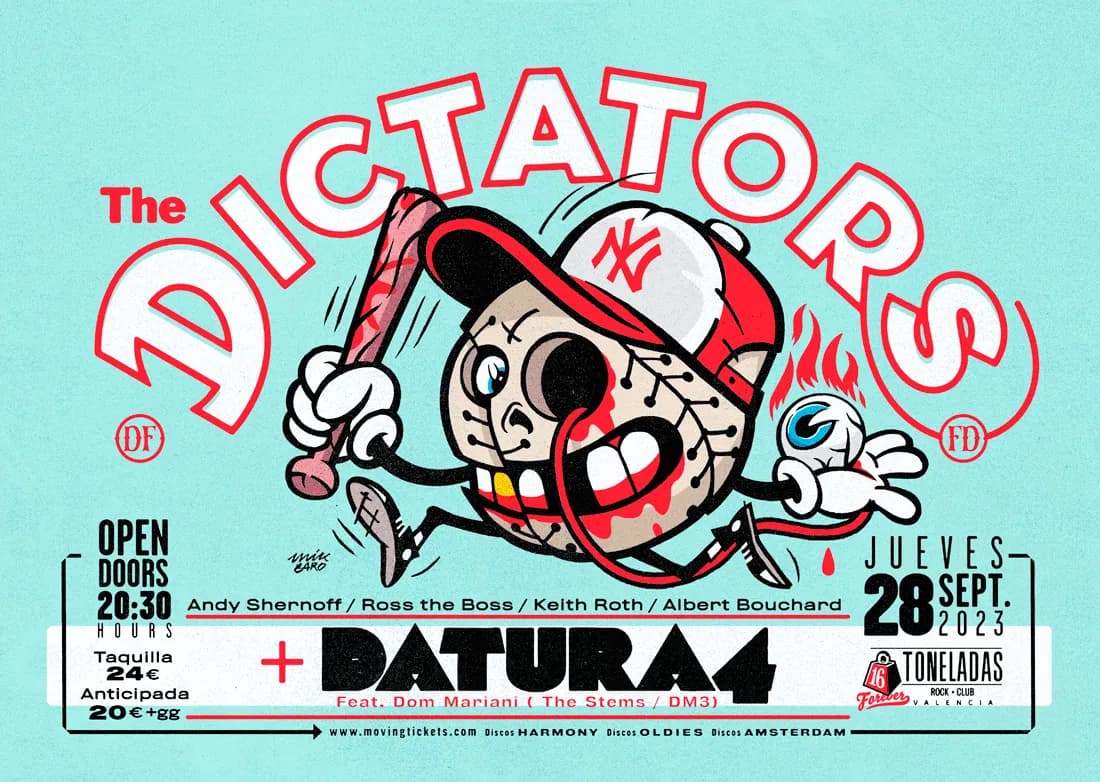 THE DICTATORS + DATURA4