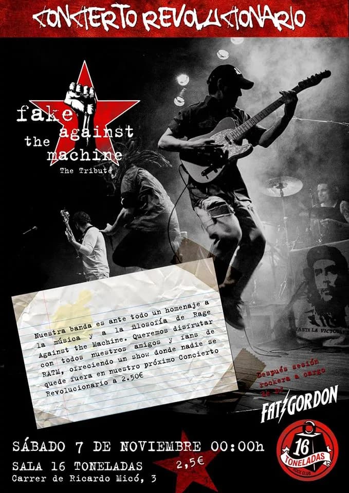 FAKE AGAINST THE MACHINE
