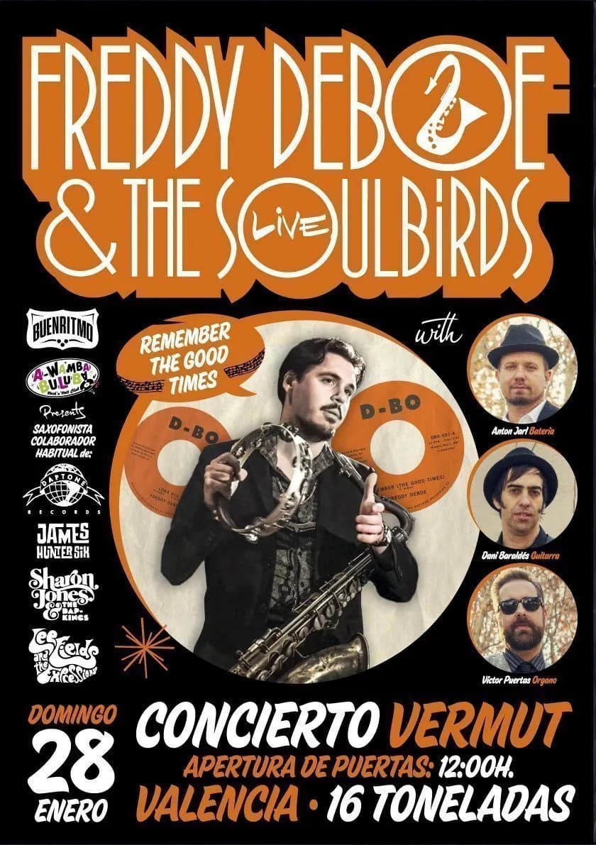 FREDDY DEBOE & THE SOULDBIRDS