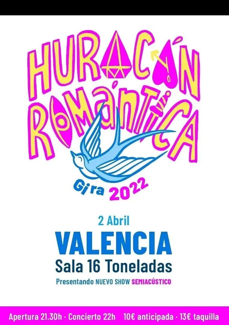 HURACÁN ROMÁNTICA