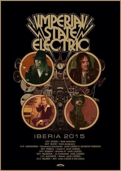 IMPERIAL STATE ELECTRIC + LIZZIES