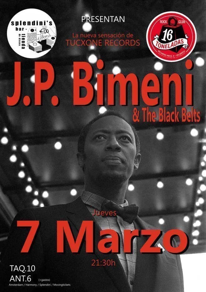 J.P. BIMENI & THE BLACK BELTS