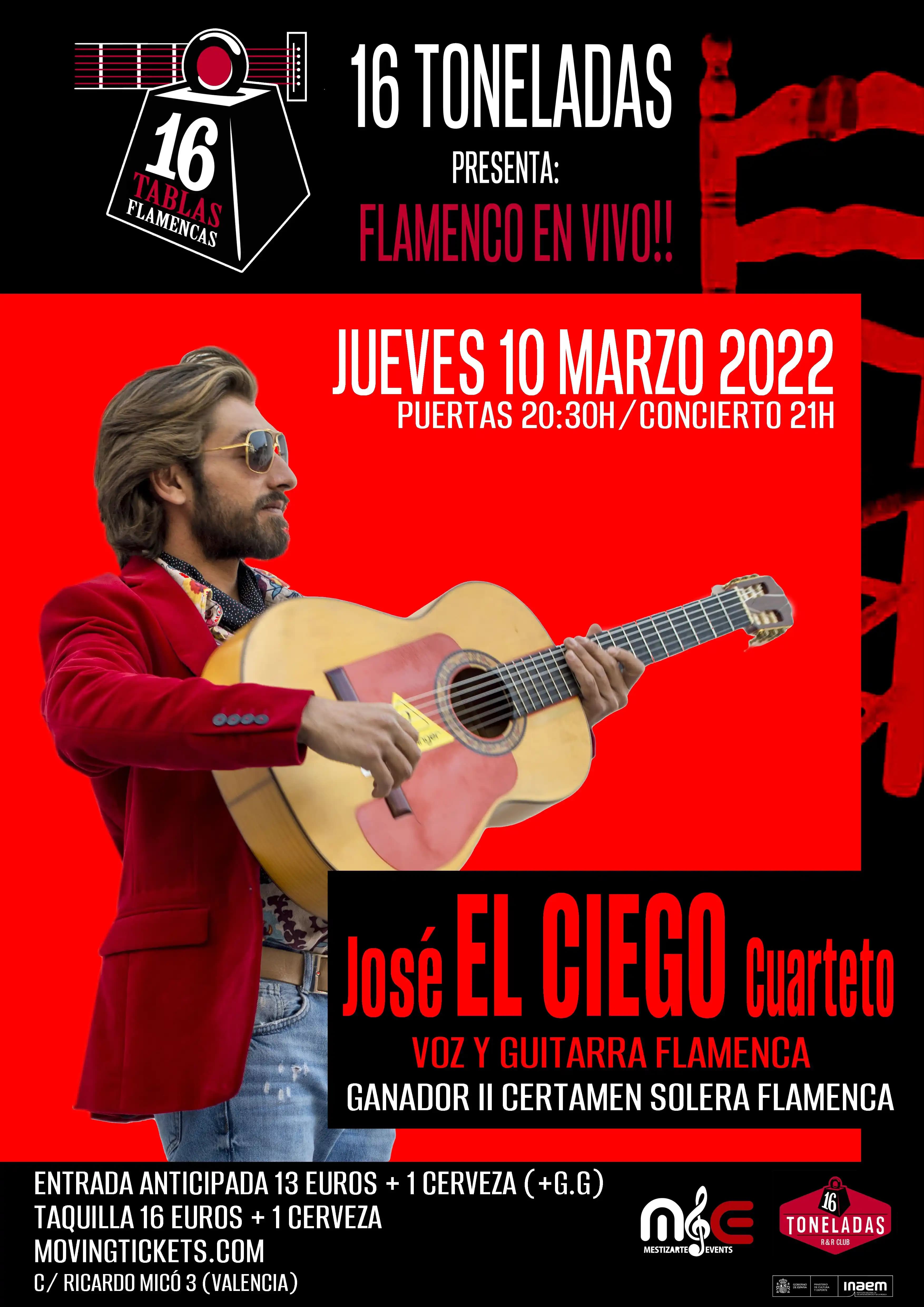 José EL CIEGO cuarteto