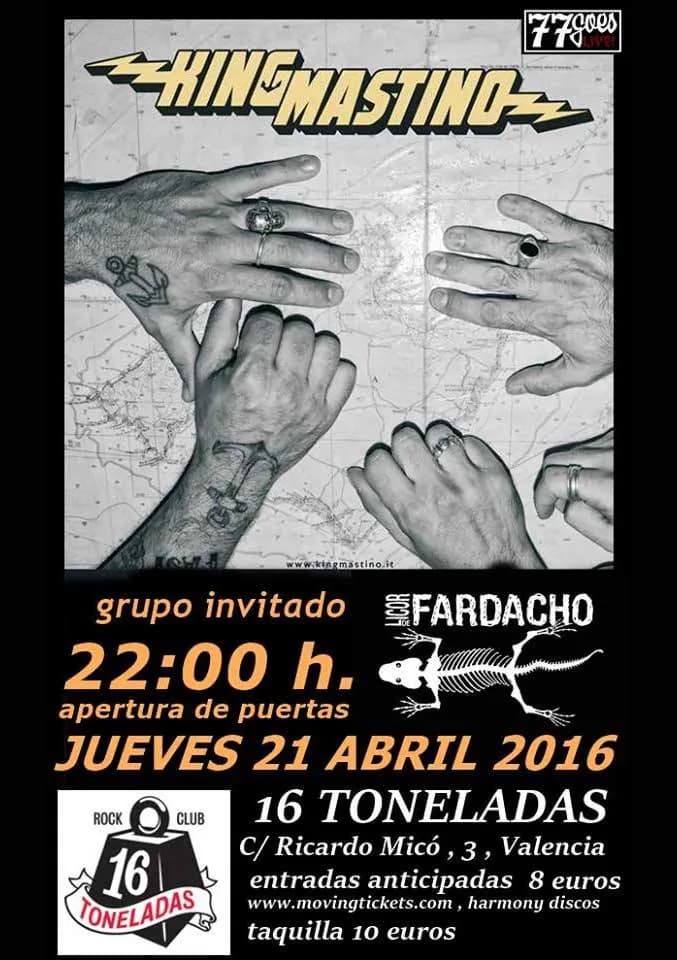 KING MASTINO + LICOR DE FARDACHO