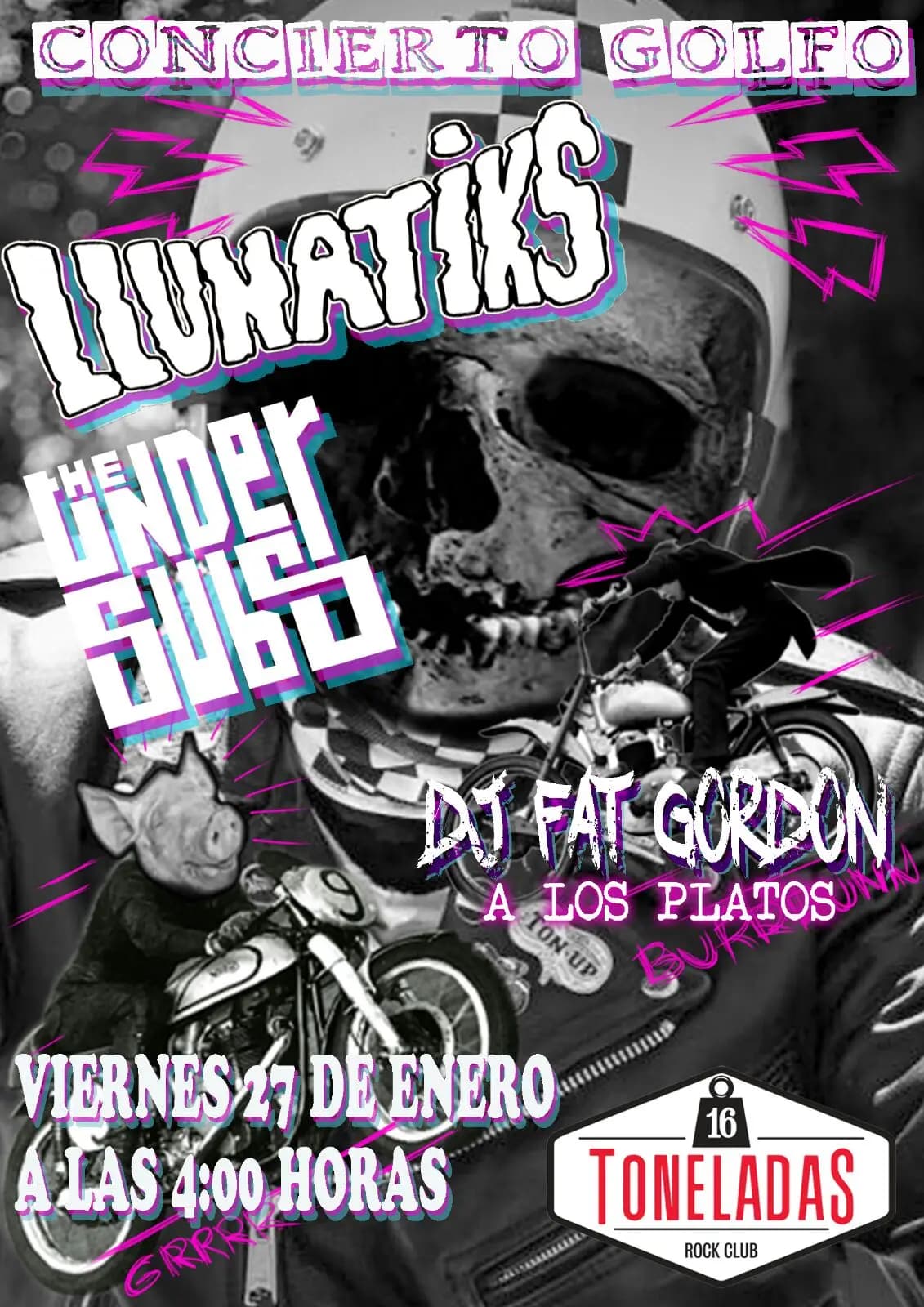 LLUNATIKS + THE UNDERSUBS