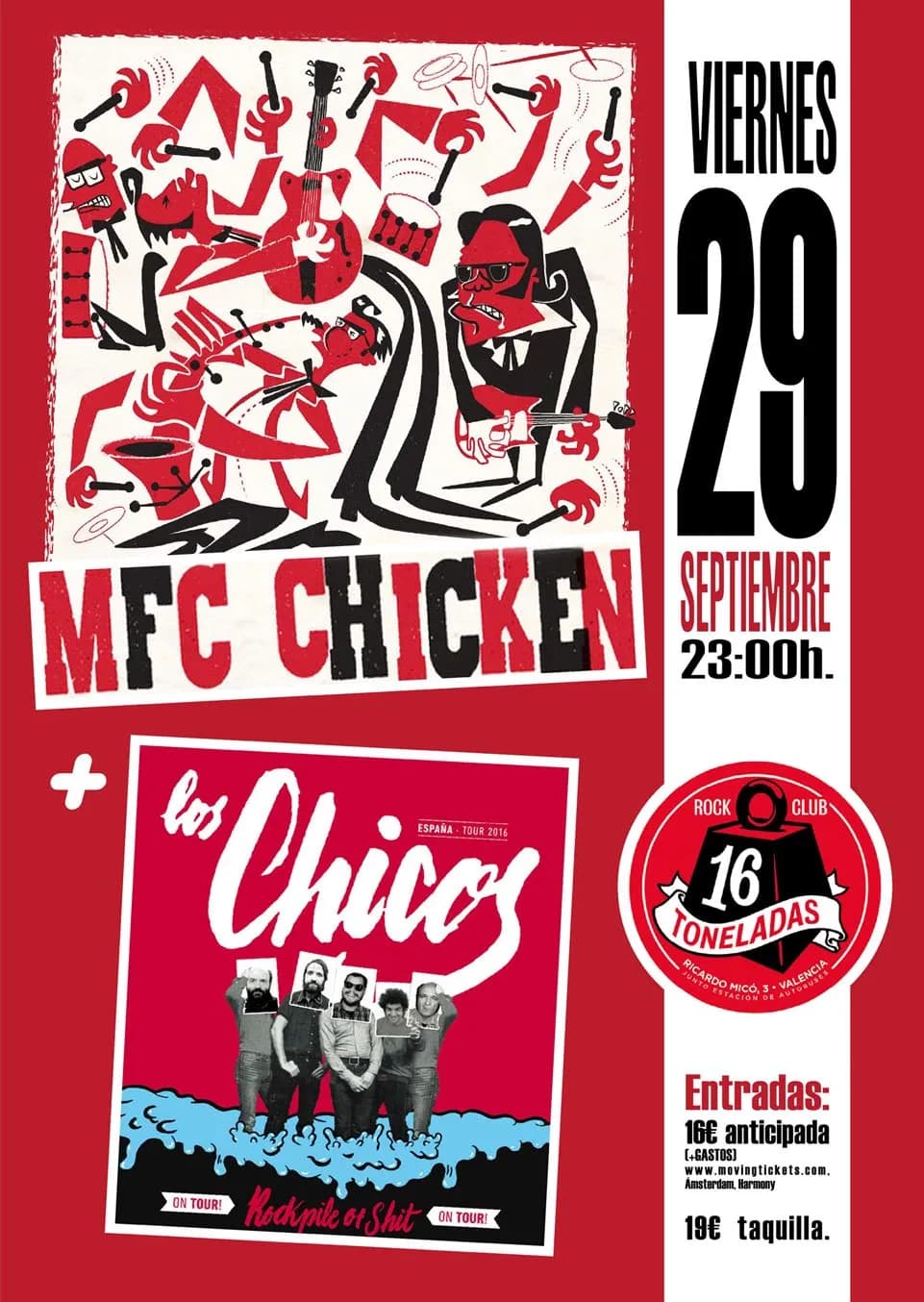 MFC CHICKEN + LOS CHICOS