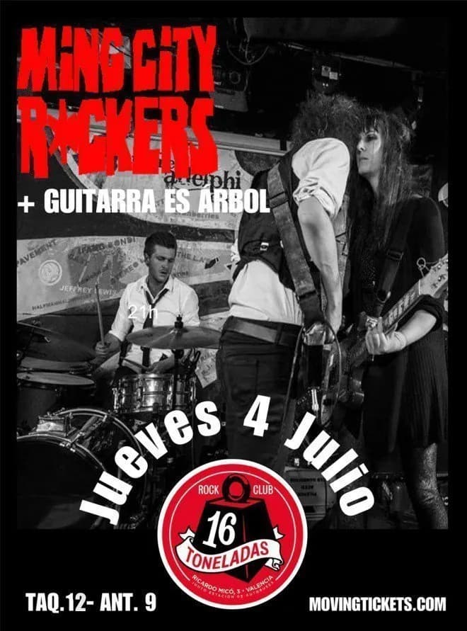 MING CITY ROCKERS + GUITARRA ES ÁRBOL