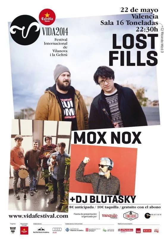 MOX NOX + LOST FILLS + dj BLUTASKY