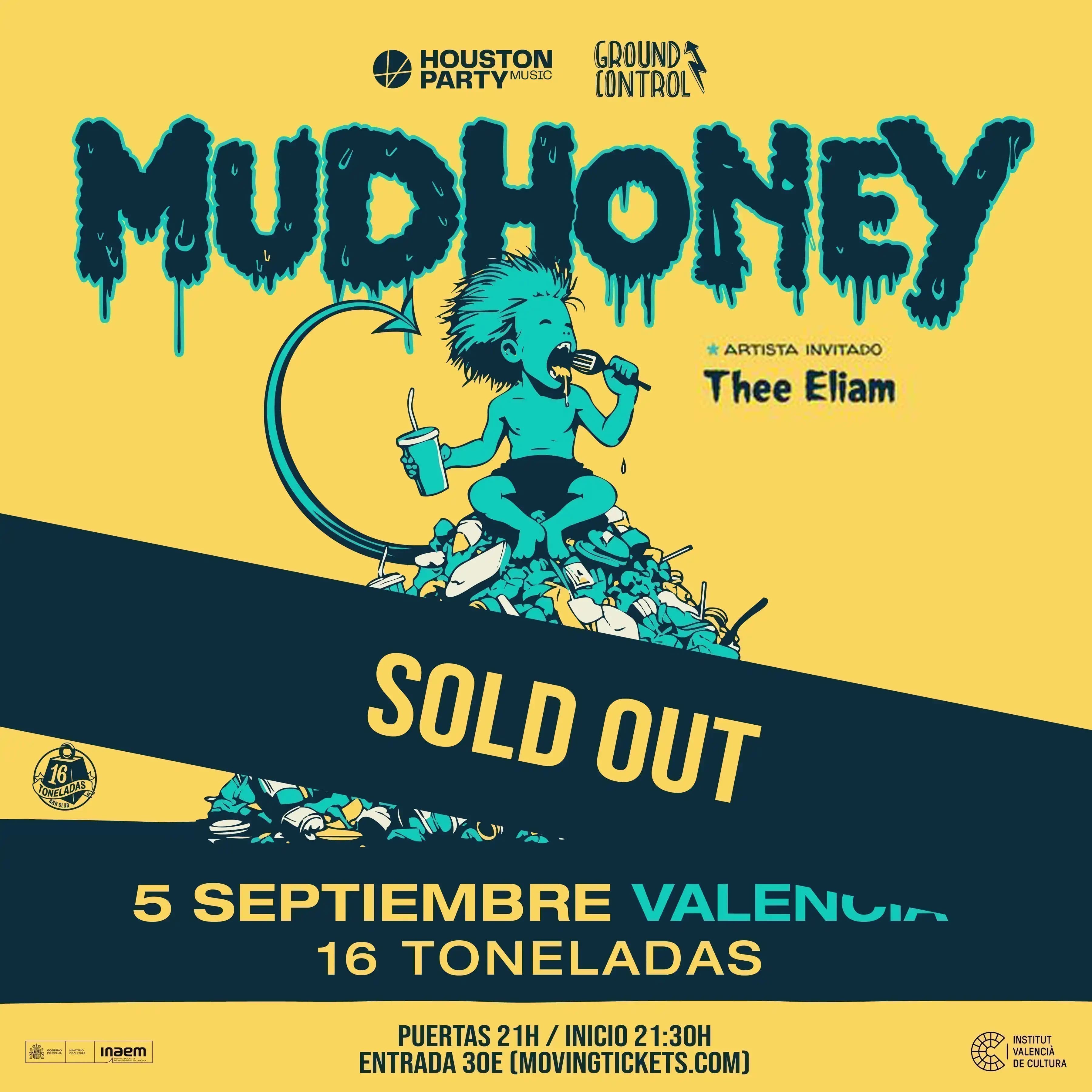 MUDHONEY + THEE ELIAM