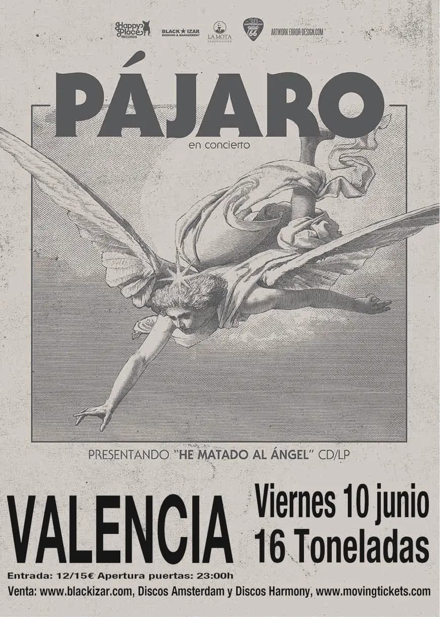PÁJARO (banda completa) + JULIO GALCERÁ Y VIDAS EJEMPLARES