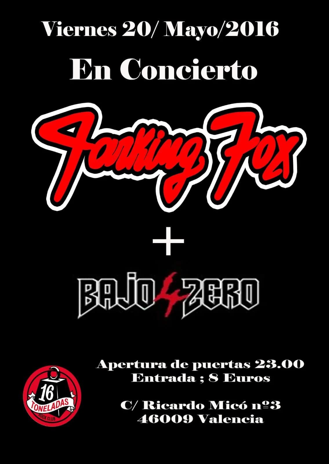 PARKING FOX + 4 BAJO ZERO