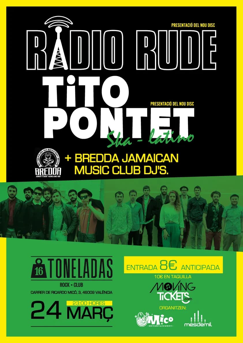 RÀDIO RUDE + TITO PONTET