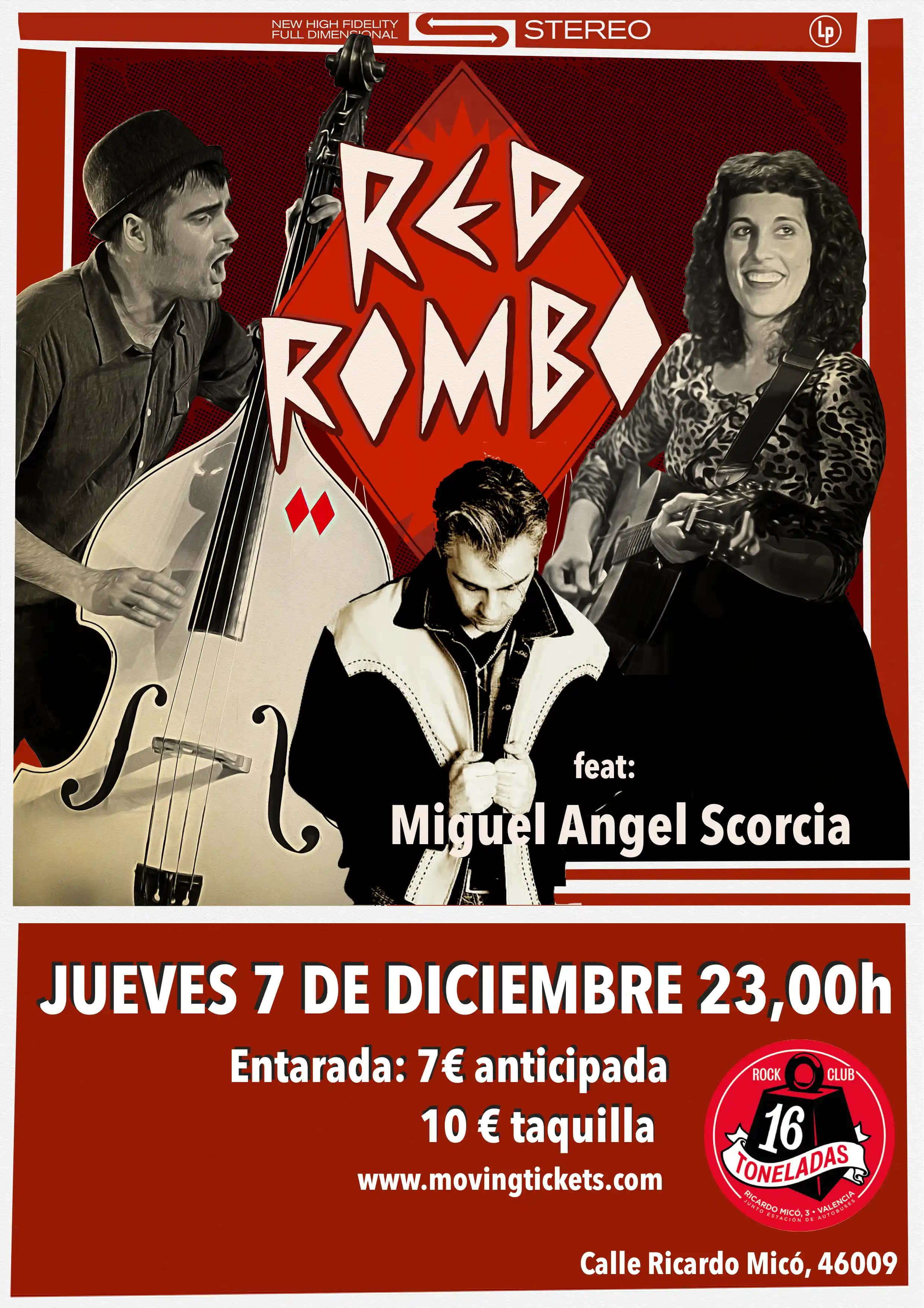 RED ROMBO feat MIGUEL ÁNGEL ESCORCIA