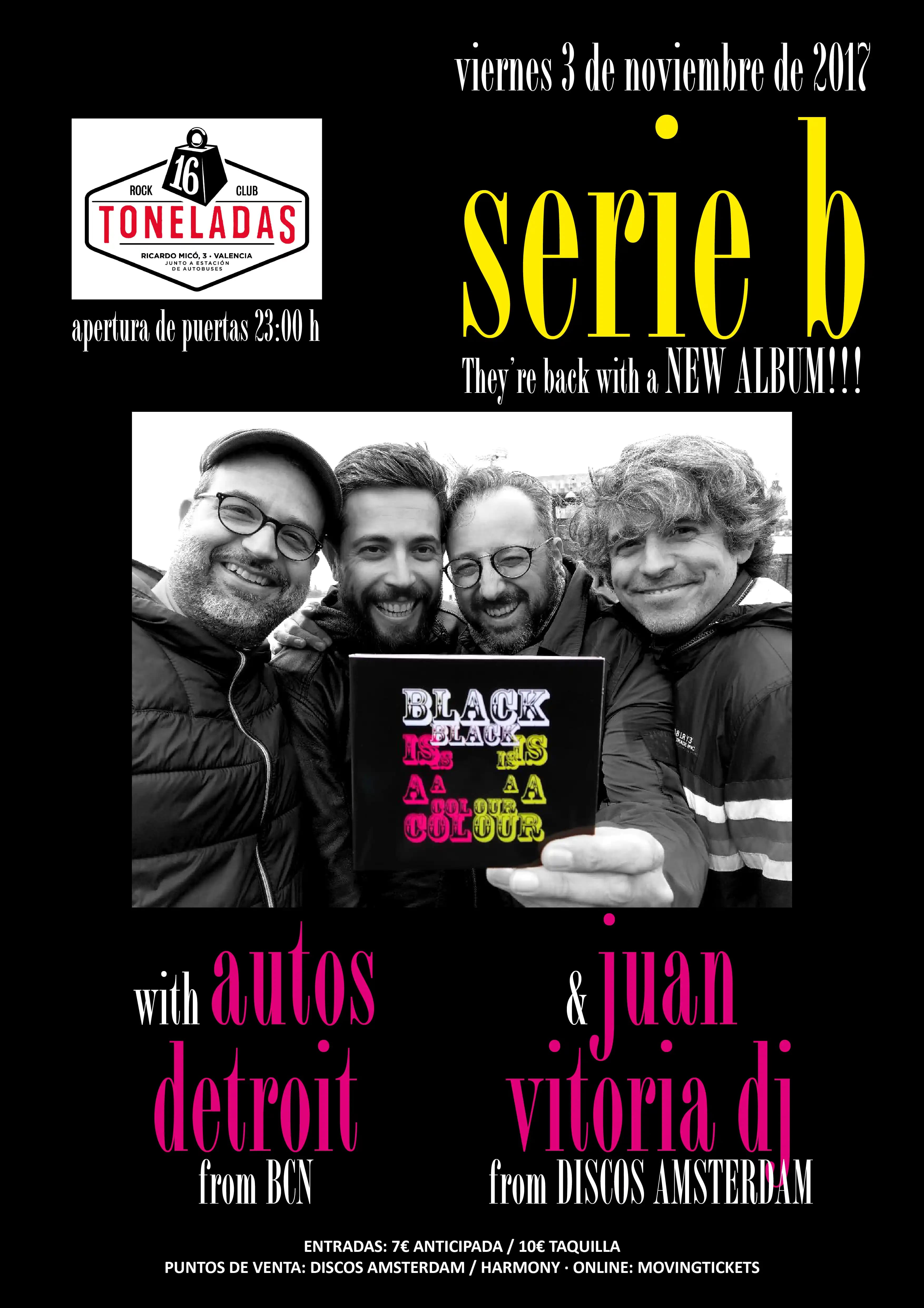 SERIE B + AUTOS DETROIT