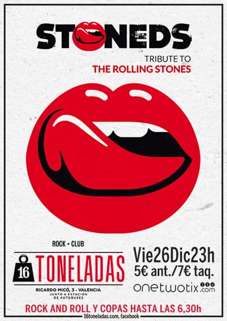 STONEDS (TRIBUTO A THE ROLLING STONES) + ROBERTO EL GATO DJ