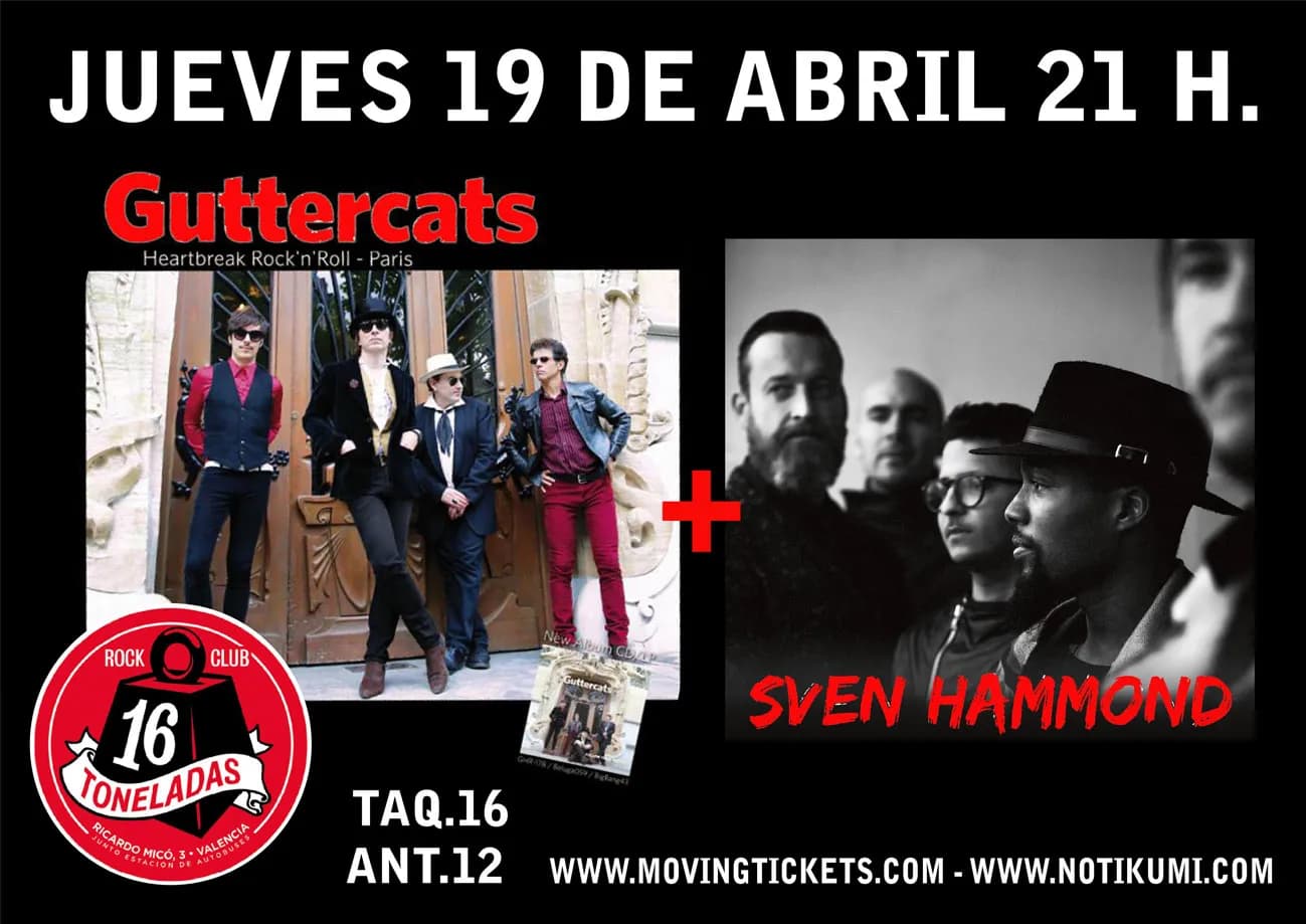 SVEN HAMMOND + GUTTERCATS
