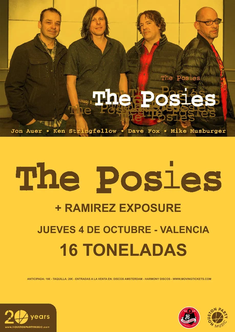 THE POSIES + RAMIREZ EXPOSURE