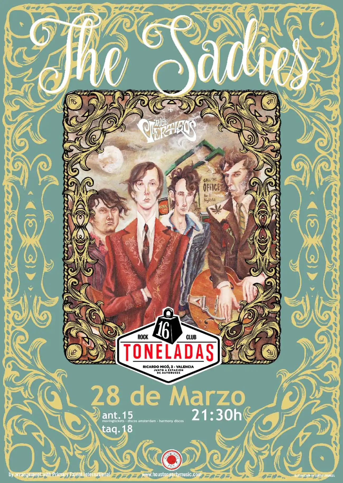 THE SADIES + THEE VERTIGOS