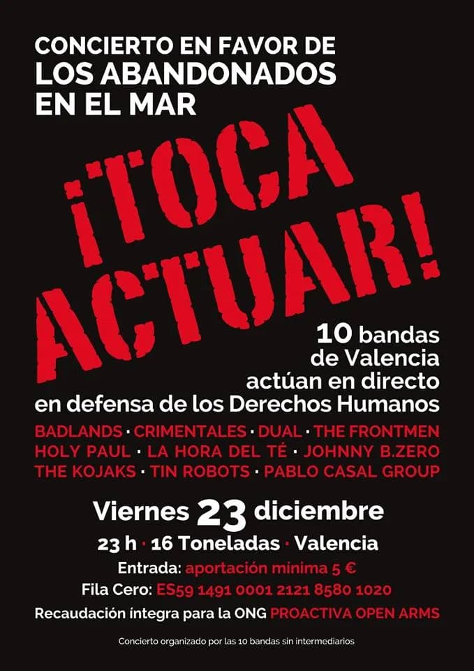 ¡TOCA ACTUAR!
