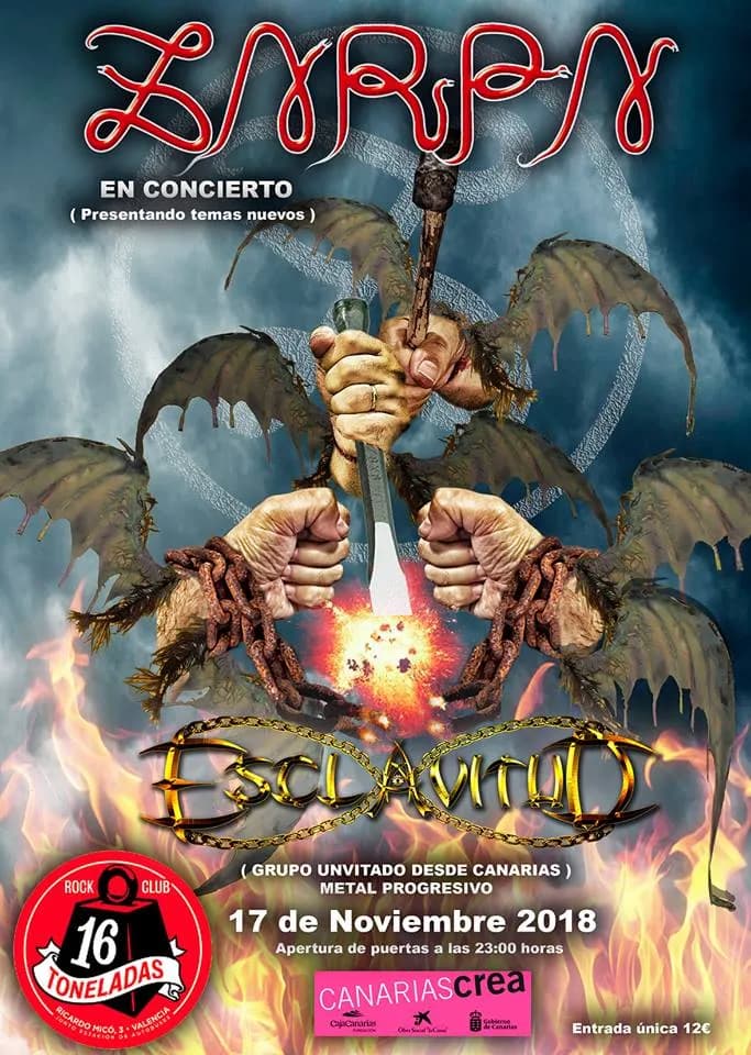 ZARPA + ESCLAVITUD