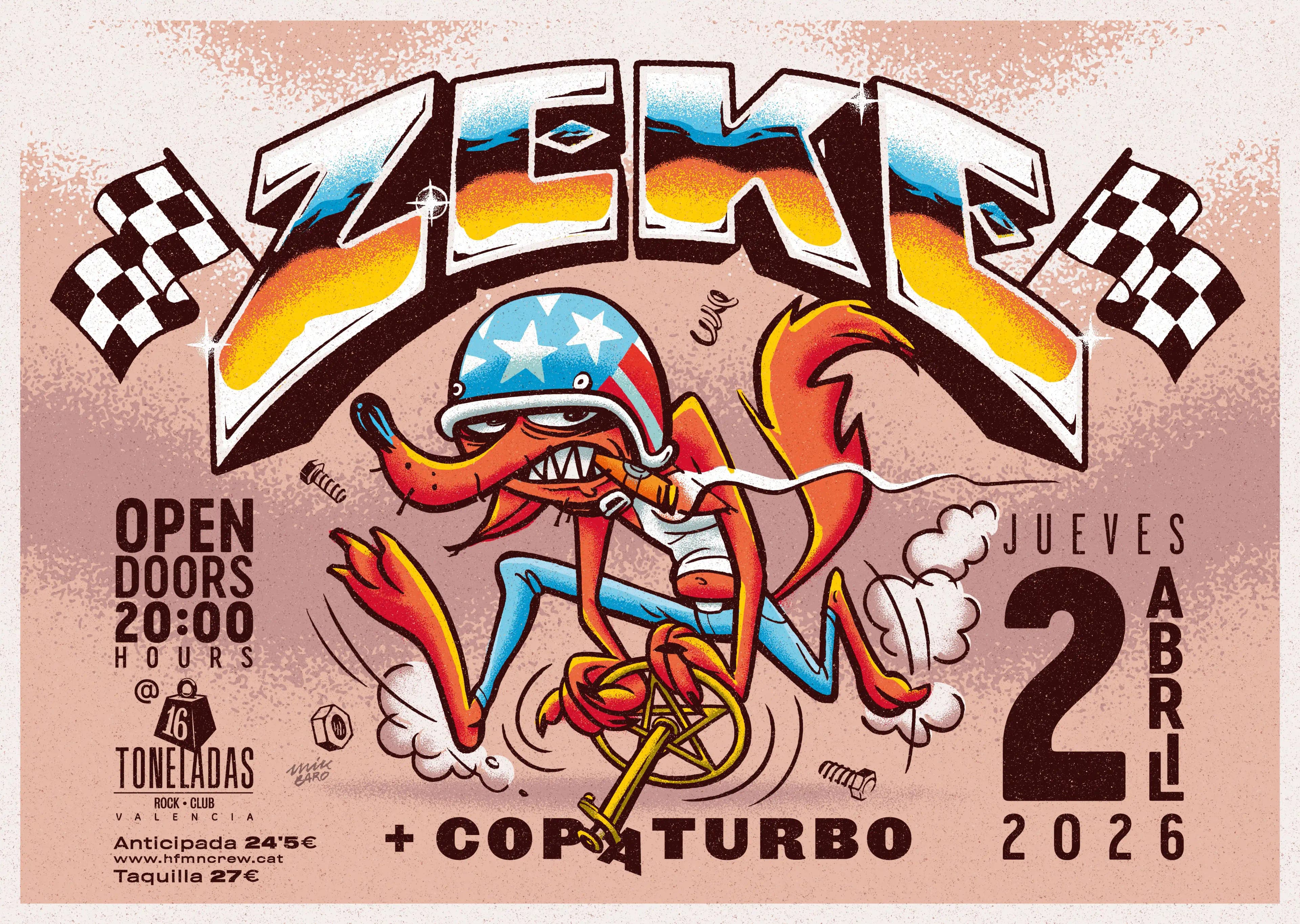 ZEKE + COPA TURBO