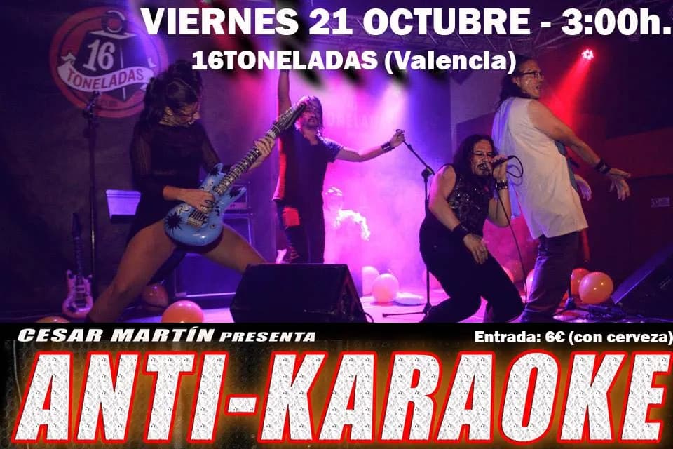 ANTI-KARAOKE de César Martín