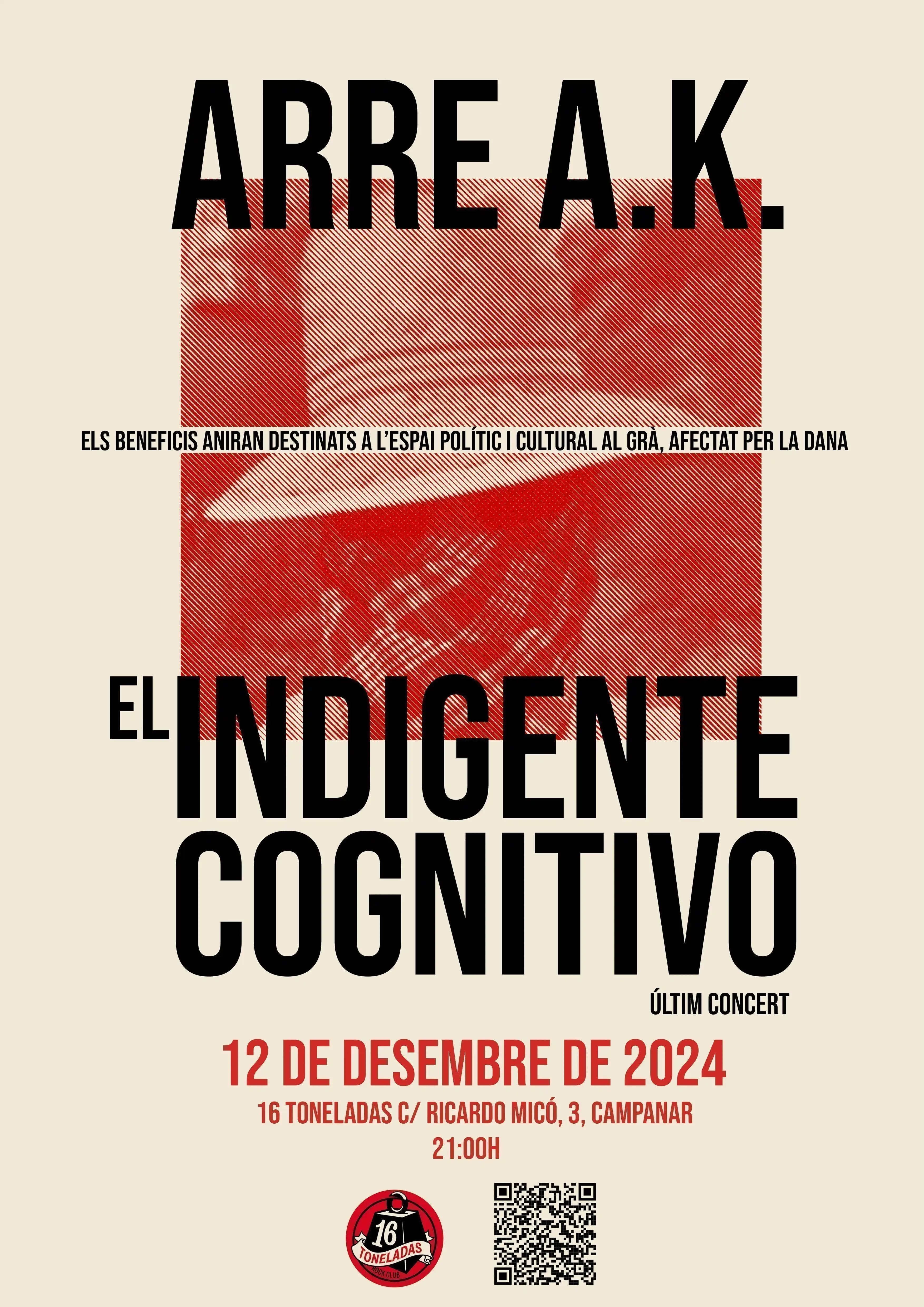 ARRE A.K. + EL INDIGENTE COGNITIVO