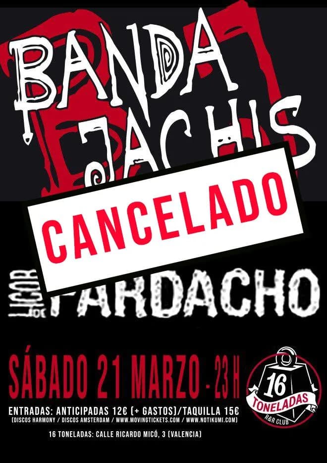 BANDA JACHIS + LICOR DE FARDACHO