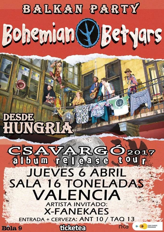 BOHEMIAN BETYARS + X-FANEKAES