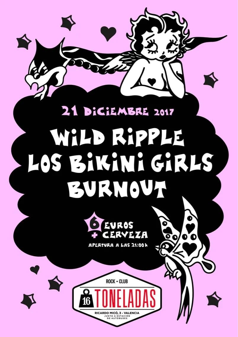 BURNOUT + BIKINI GIRLS + WILD RIPPLE