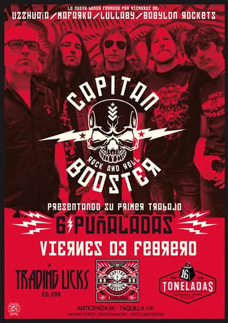 CAPITAN BOOSTER + TRADING LICKS