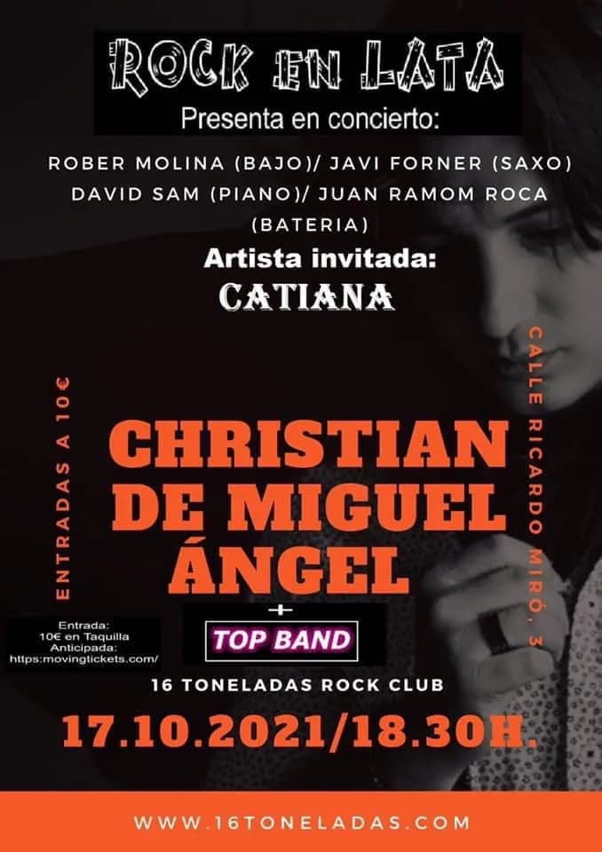 CHRISTIAN DE MIGUEL ANGEL + TOP BAND