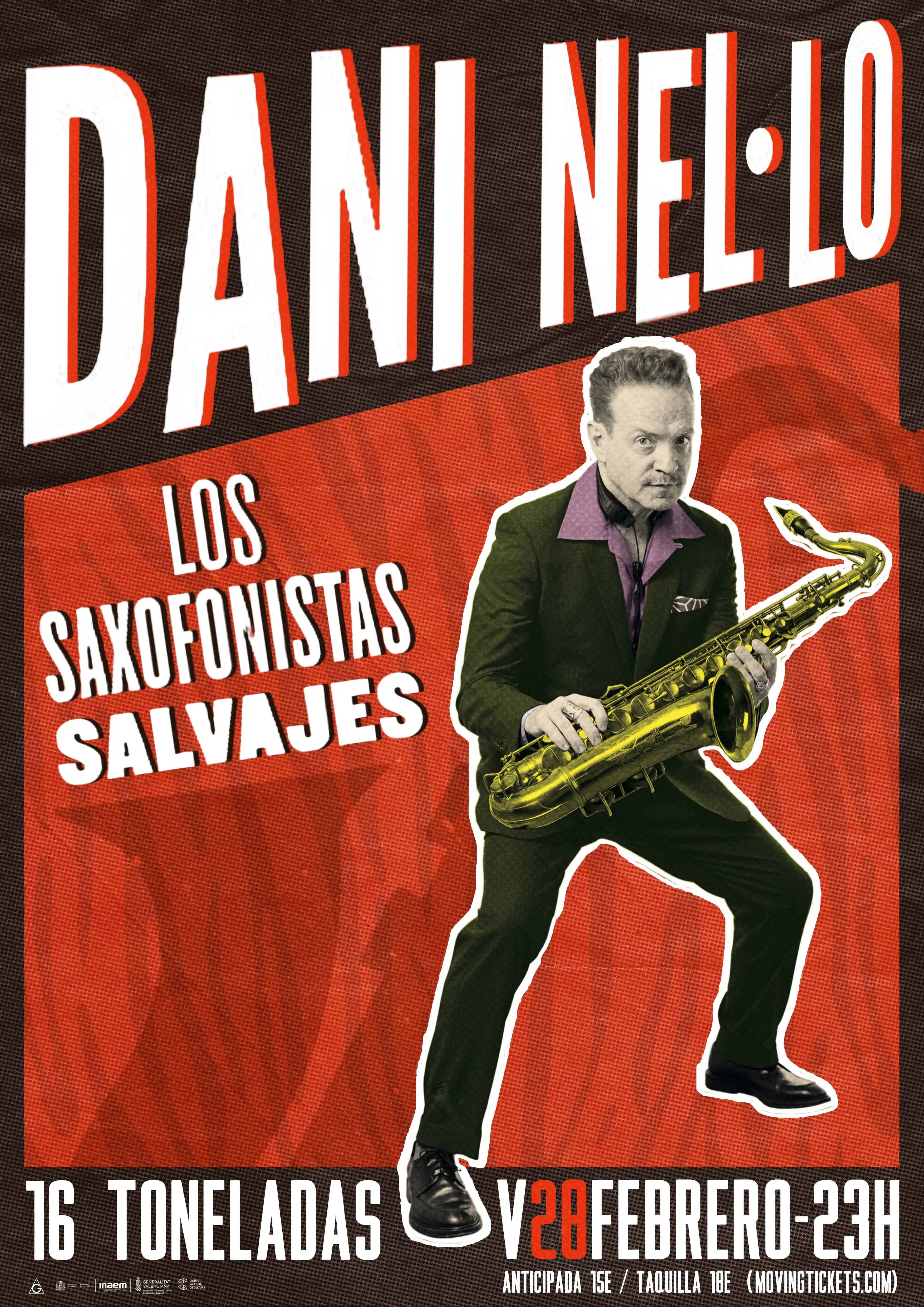 DANI NEL·LO “LOS SAXOFONISTAS SALVAJES”