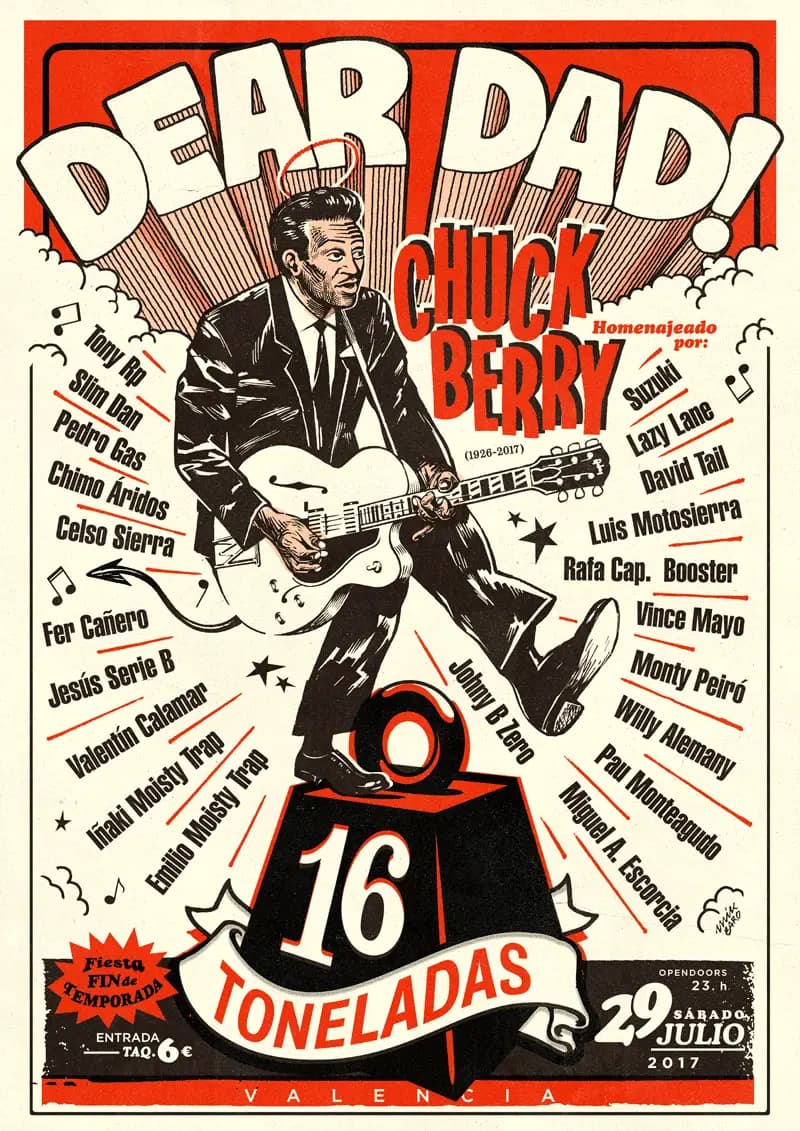 DEAR DAD! Homenaje CHUCK BERRY