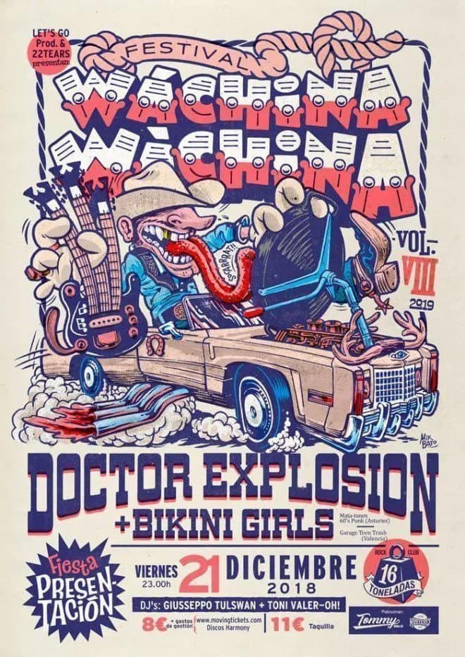 DOCTOR EXPLOSION + LOS BIKINI GIRLS