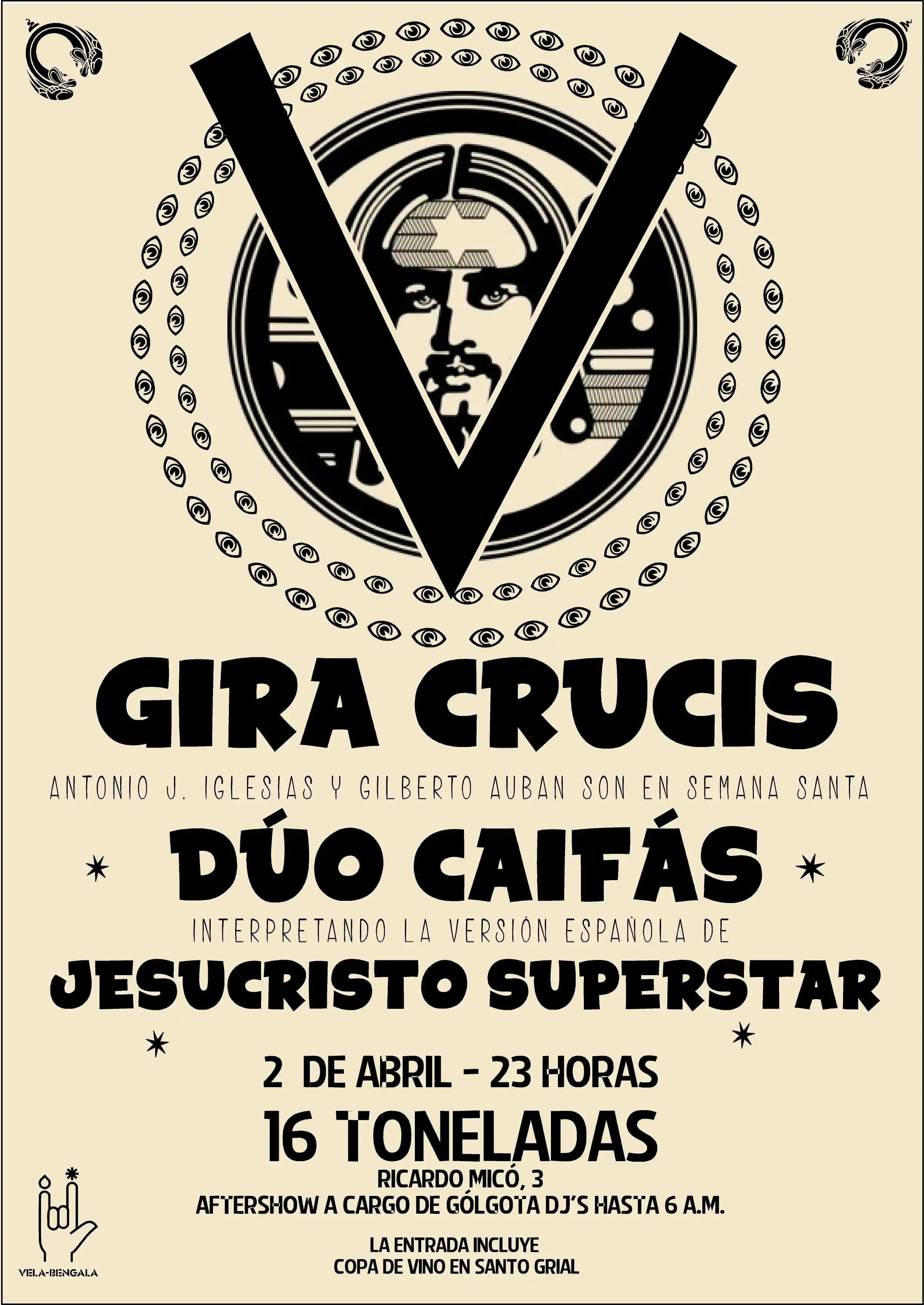 DÚO CAIFÁS (plays JESUCRISTO SUPERSTAR)