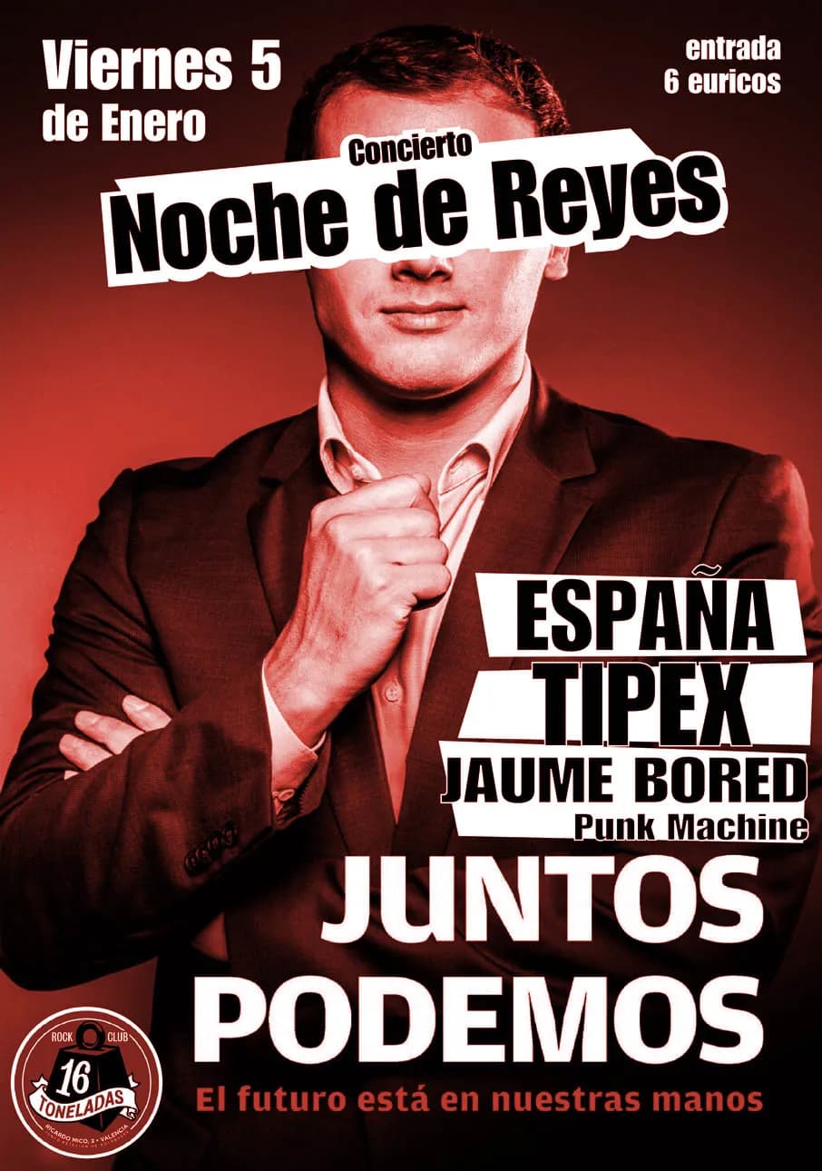 ESPAÑA + TIPEX + JAUME BORED PUNK MACHINE