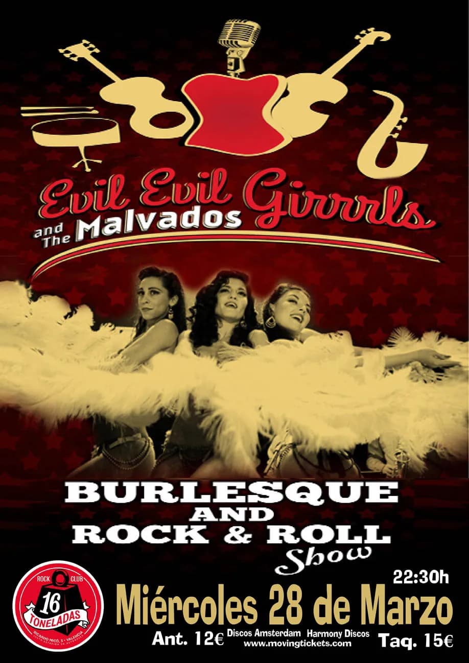 EVIL, EVIL GIRRRLS & THE MALVADOS