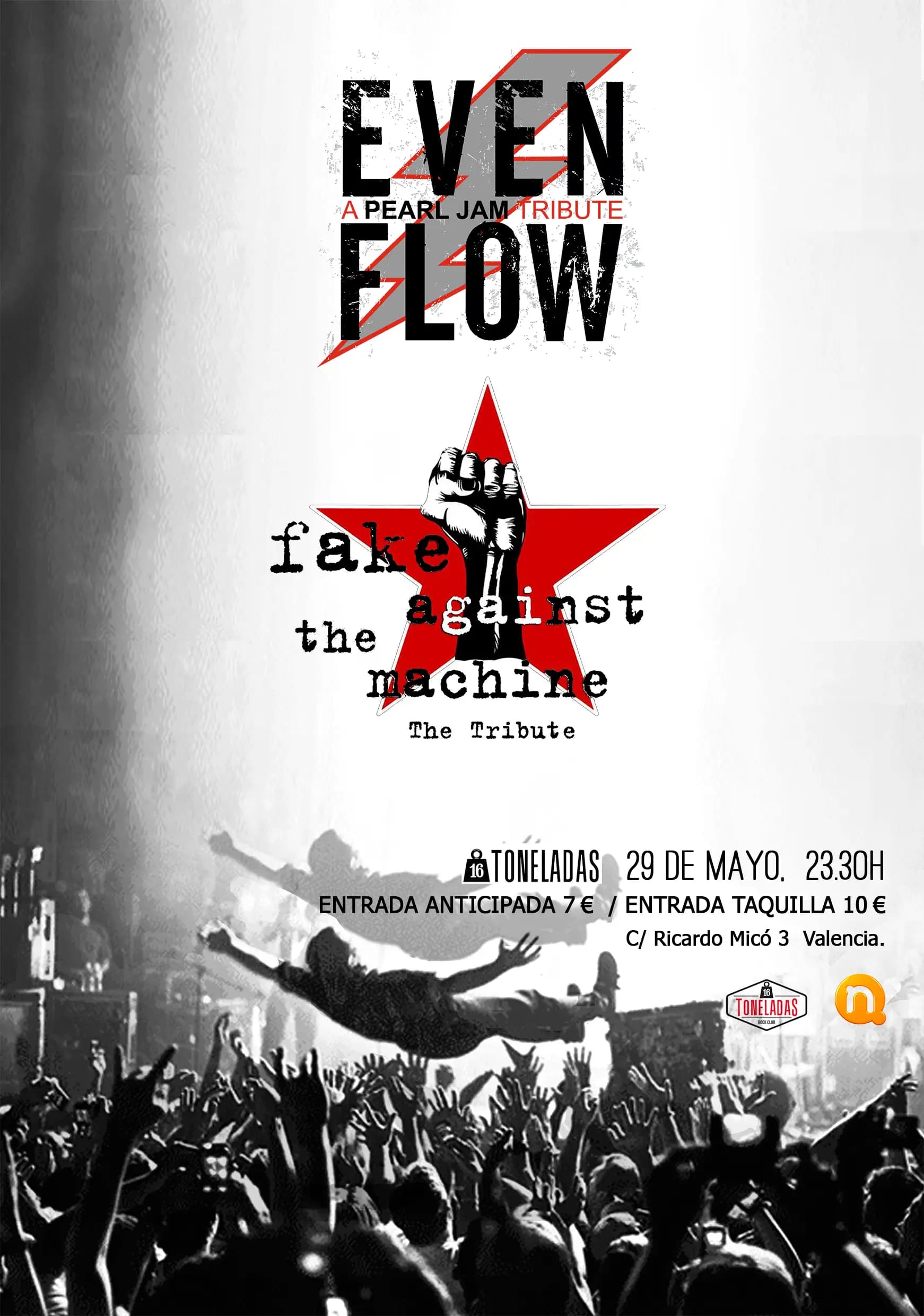FAKE AGAINST THE MACHINE + EVEN FLOW