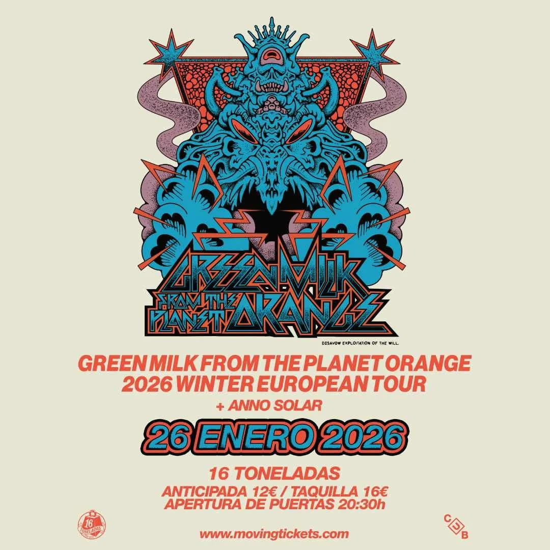 GREEN MILK FROM THE PLANET ORANGE + ANNO SOLAR