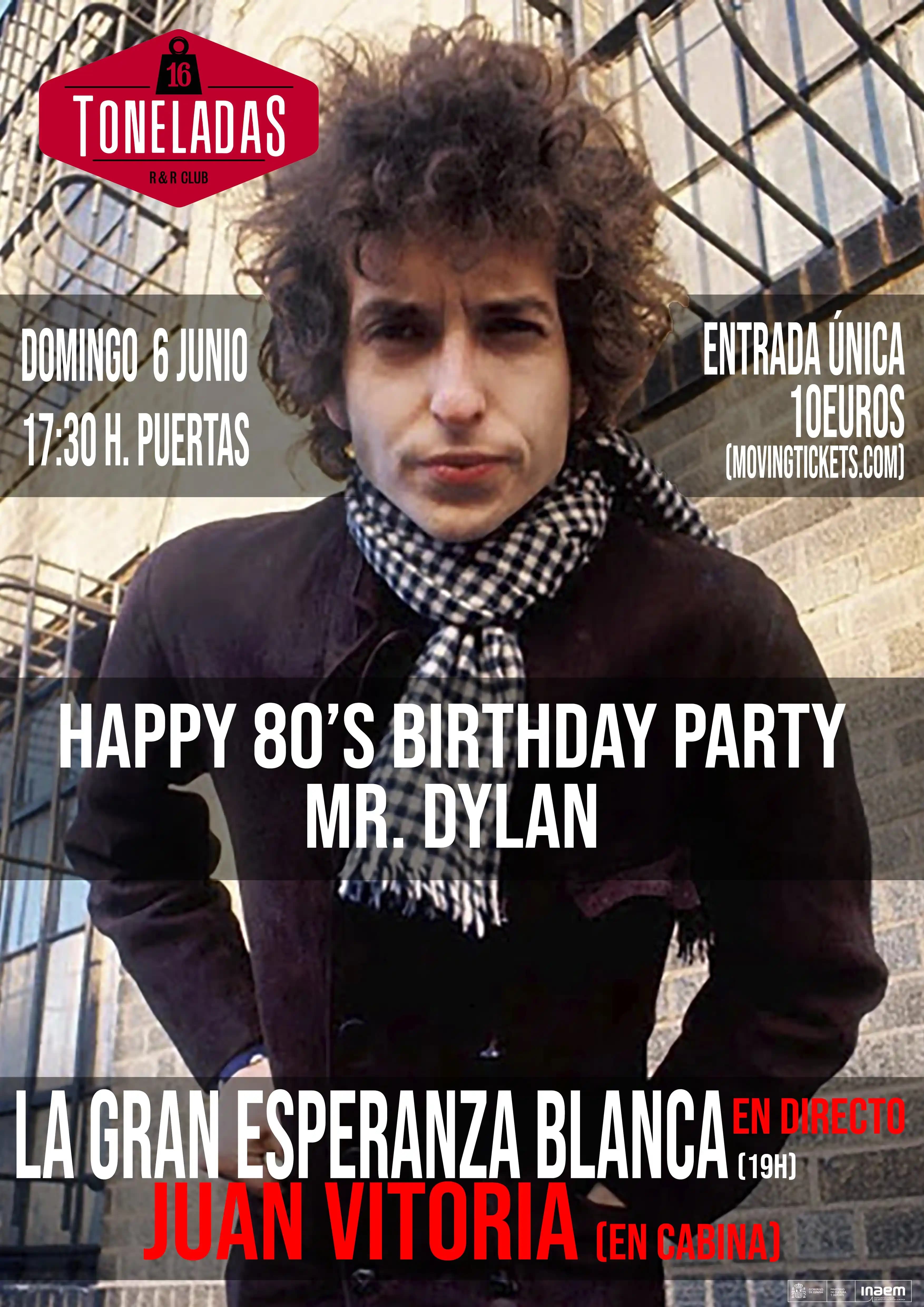 HAPPY 80'S BIRTHDAY PARTY MR.DYLAN